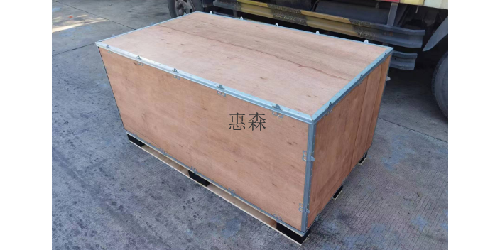 珠海印刷钢带木箱,钢带木箱