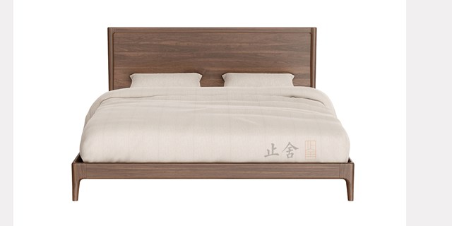 石家庄实木床头床结构设计