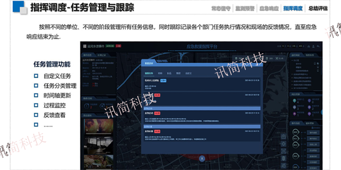 上海无线对讲应急救援指挥系统 真诚推荐 杭州讯简科技供应