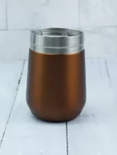 12oz vacuum egg shape water mug 