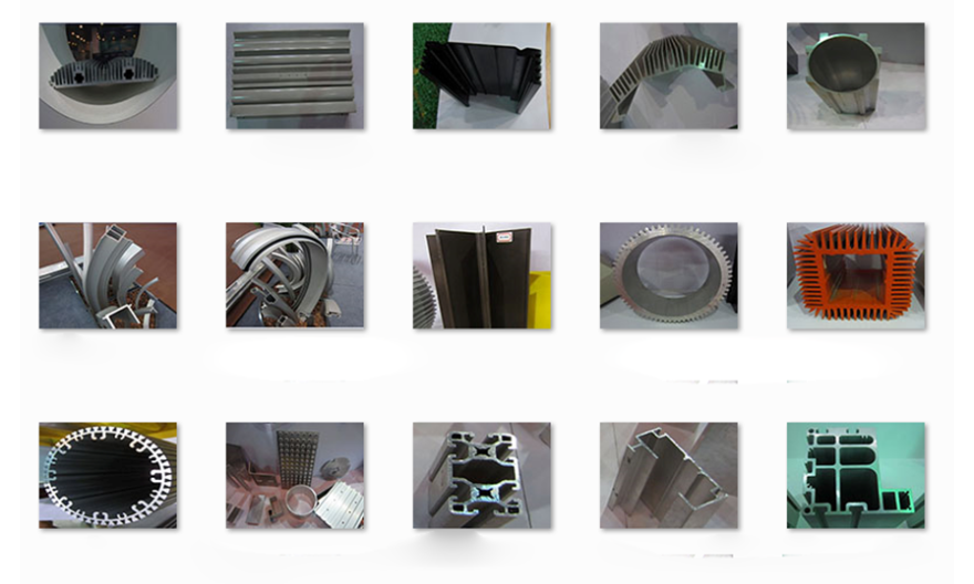 铝圆管模具 铝方管压筋	挤压非标家具型材 散热器支架,家具