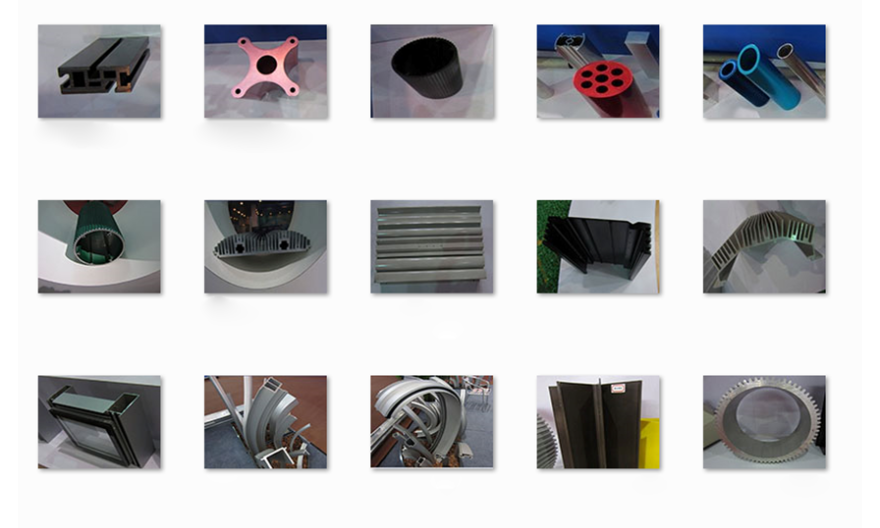 散热器 制品彩色铝方管材6061广告型材 风冷铝散热器 铝导轨 上海玖伊供应