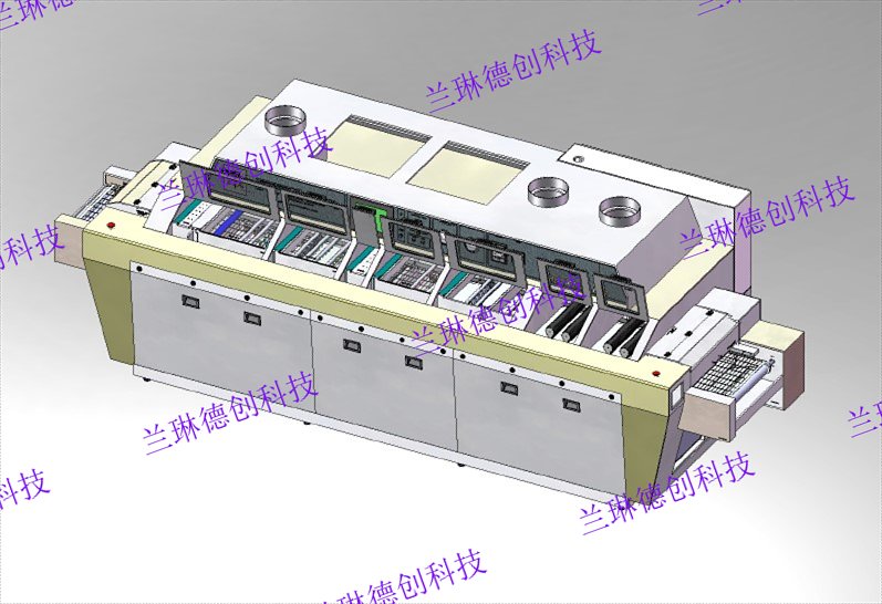 美國TDC在線型318XLR型電路板噴淋清洗機(jī)