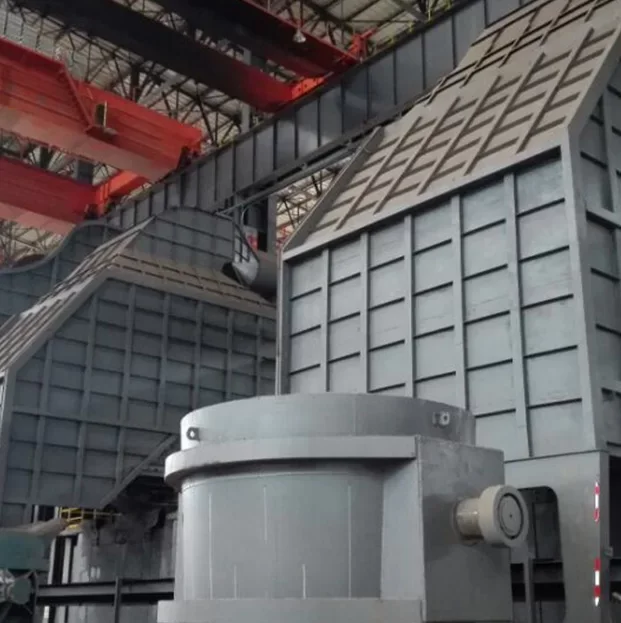 Features and application of intermediate frequency furnace trap cover