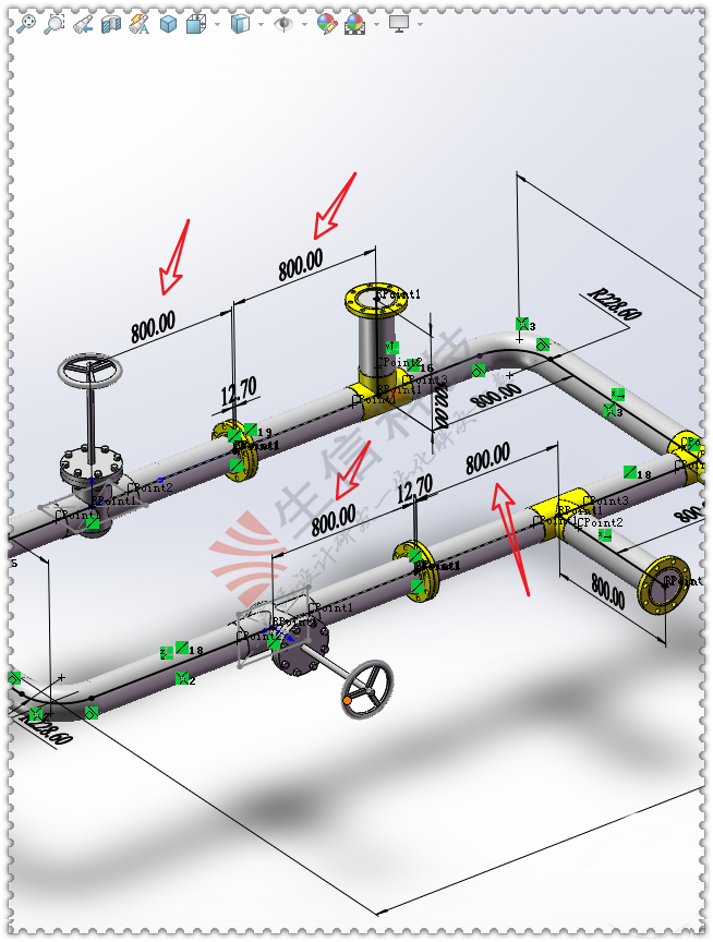 使用solidworks创建一段管道-苏州生信