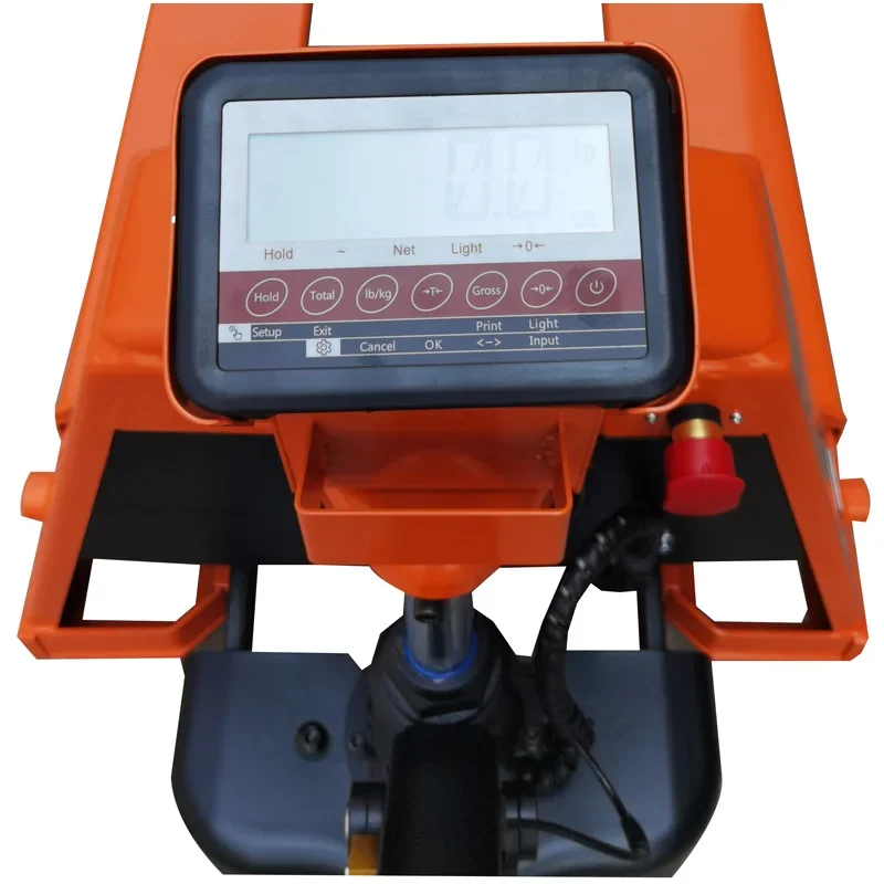 Battery Powered Electric Pallet Truck with Weighing Scale