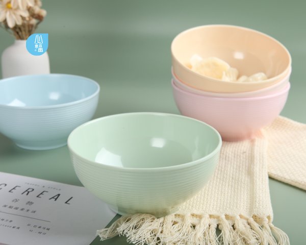 細橫紋中餐碗-6440