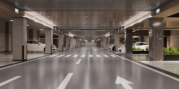 写字楼地下停车场自动感应照明系统 信息化管控 上海同天能源科技供应