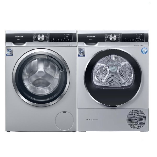 西門子 洗烘套裝 洗衣機+干衣機 WB45UM080W+WT45UMD80W 售價12999