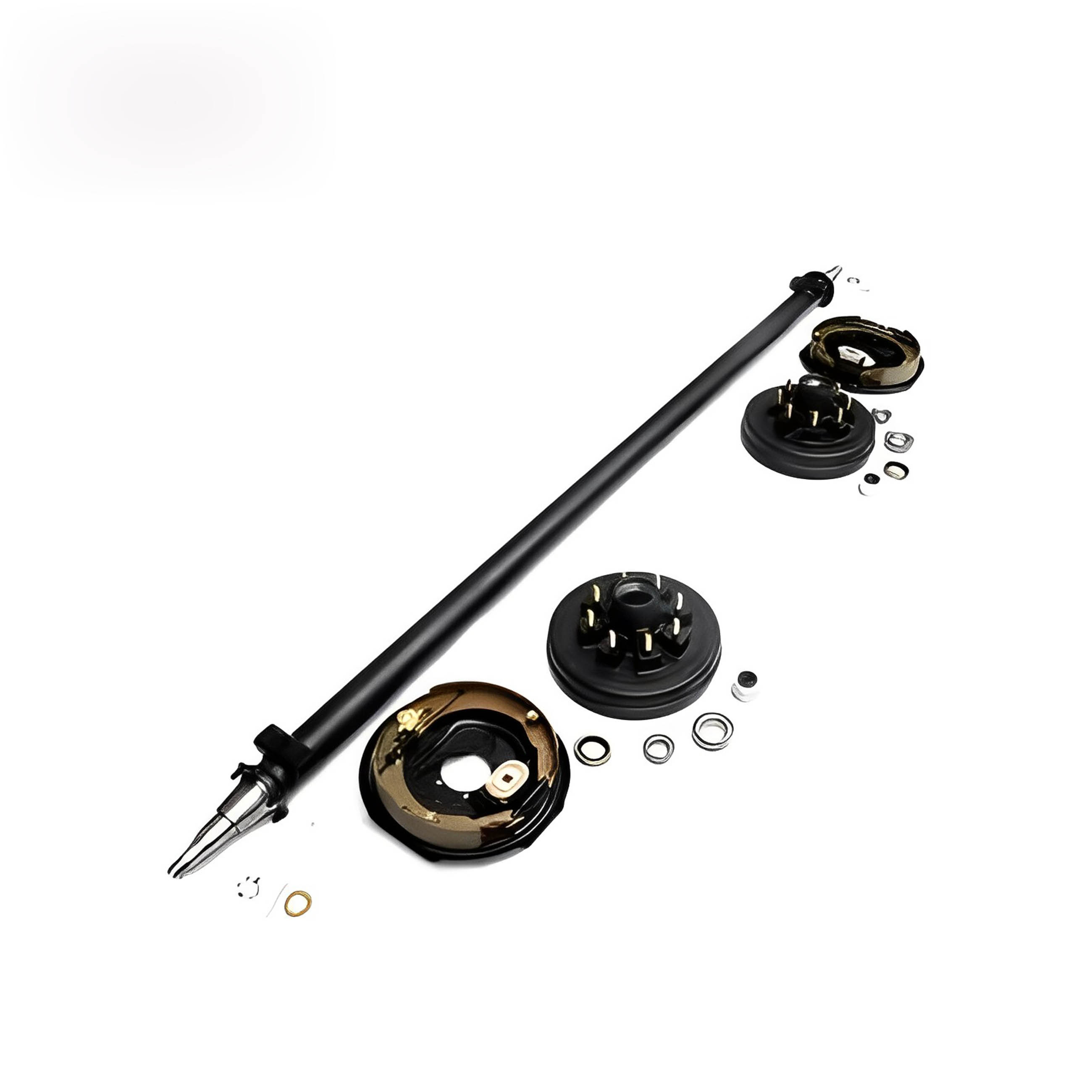 Electric hydraulic Drum Brake Trailer Axle