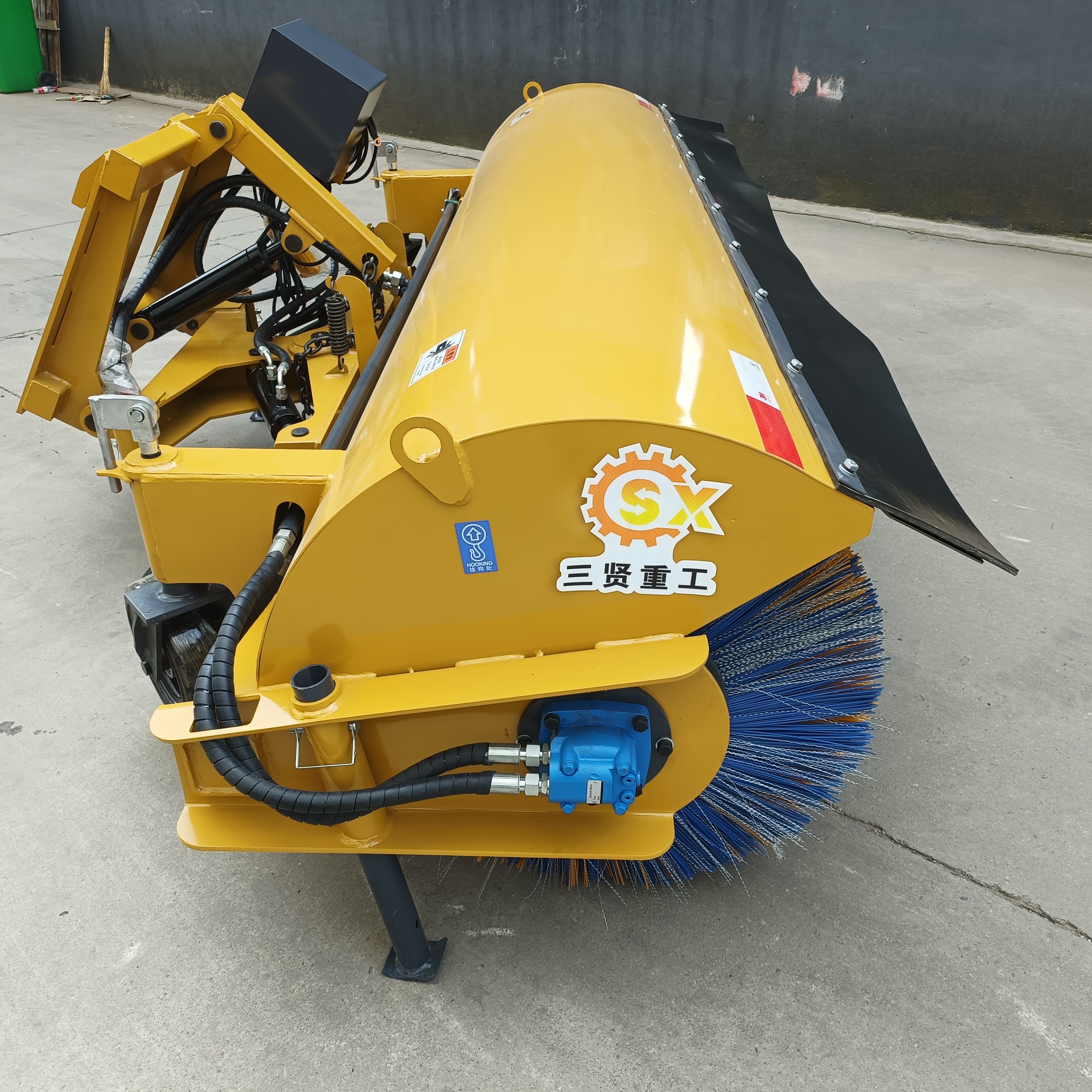 裝載機加裝3米掃雪機