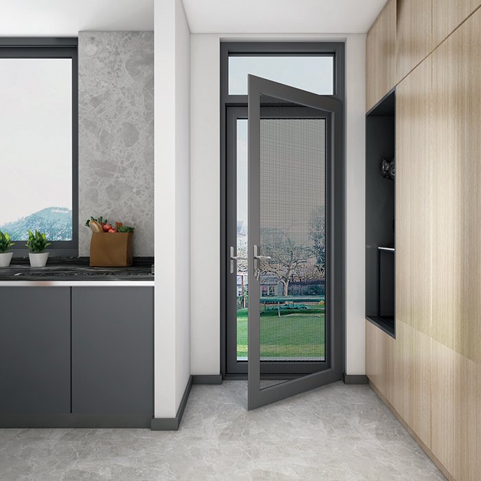 维诺斯盾门窗w-118断桥窗纱一体平开门系列