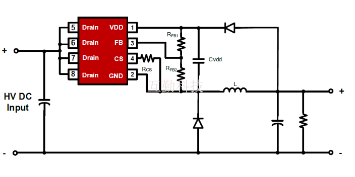 廣東AC高壓降15V供電非隔離BUCK電源芯片技術支持,非隔離BUCK電源芯片