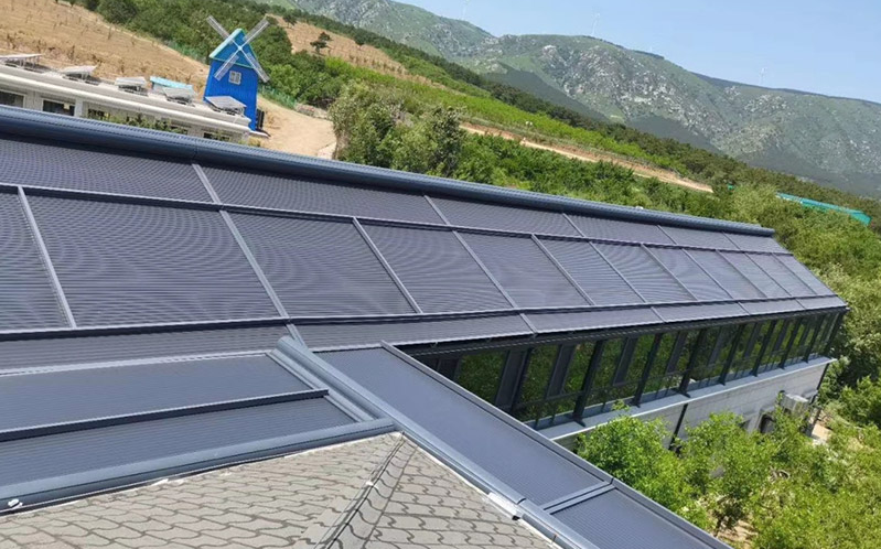 全新金屬天幕的華麗亮相：記遮陽制品的一次重大突破