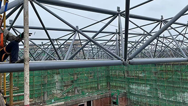 山东网架安装方式 江苏常源钢结构供应