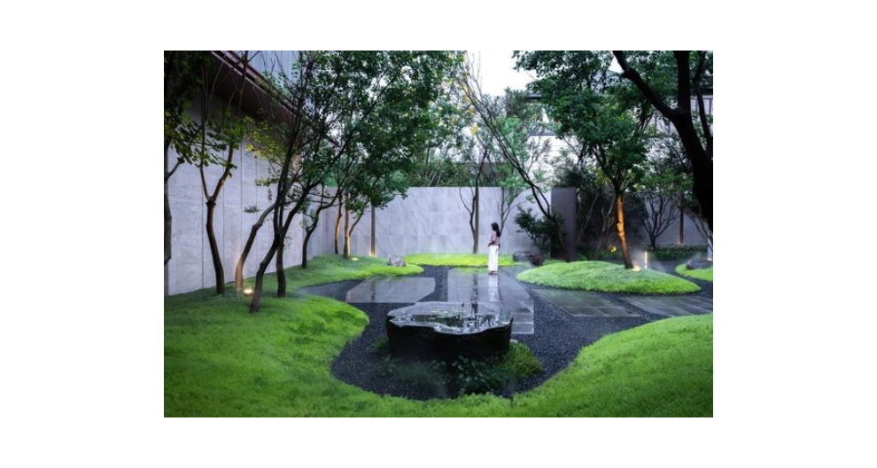 黄浦区现代化庭院设计方案