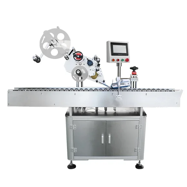 Syringe labeling machine