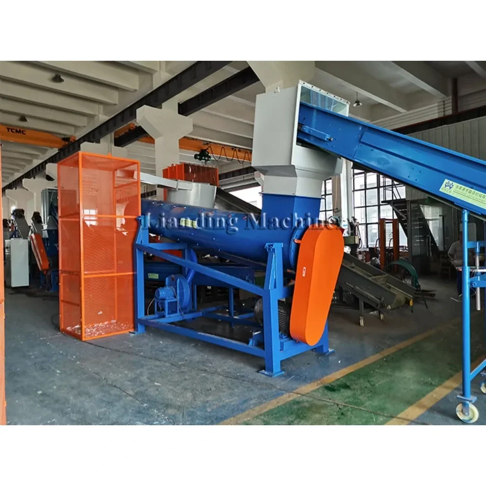 Recycled PE PP HDPE LDPE Plastic Pelletizing Pellet Making Machine