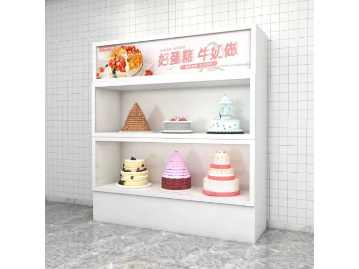山东双层蛋糕模型柜
