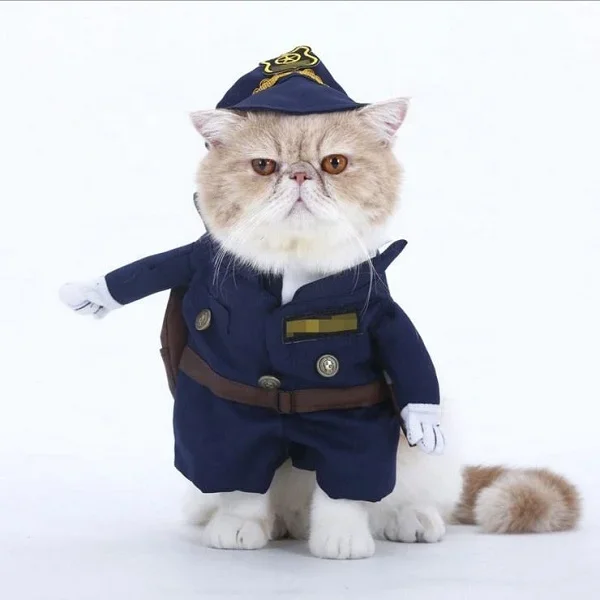 pet police costume
