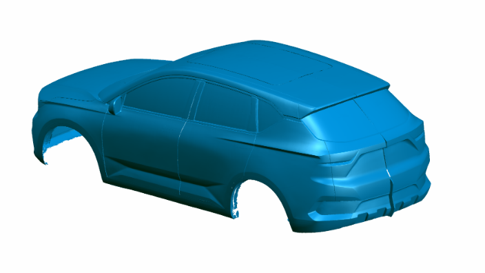 上海汽车业3D扫描工程