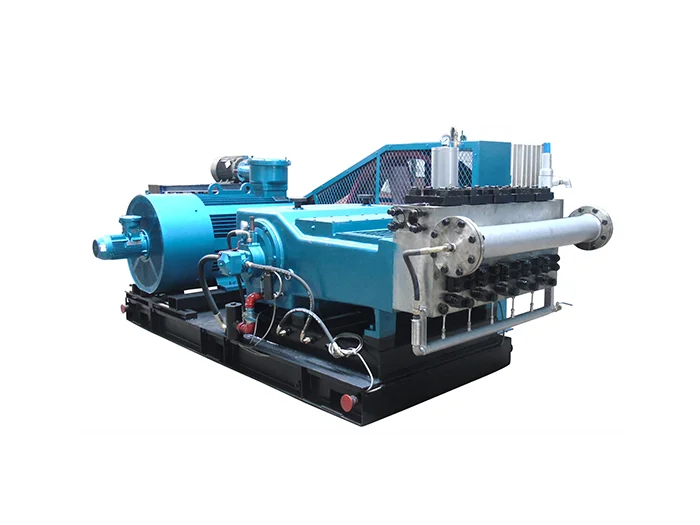 Double-acting energy conservation and high efficiency reciprocating high pressure pumps