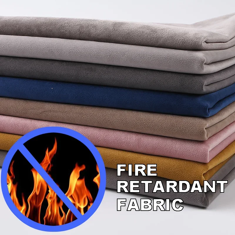 fire retardant blackout upholstery fabric for curtain sofa