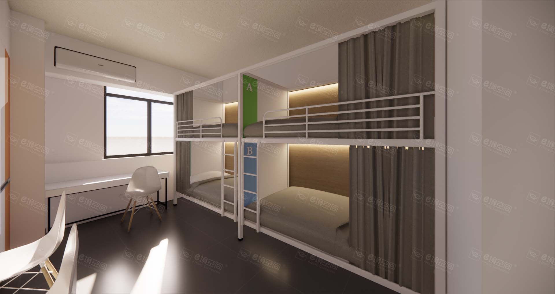 项目名称:上海市尼为机械科技有限公司工厂宿舍设计