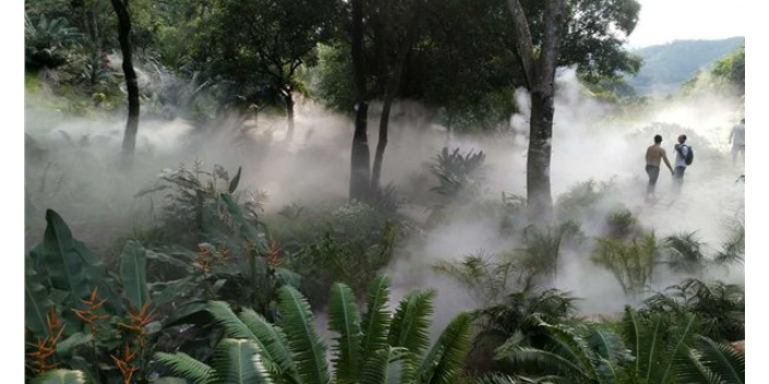 昆明公园人工景观造雾设备