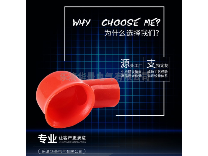 上海蓄电池护套防护帽 绝缘防护帽 乐清华是电气供应