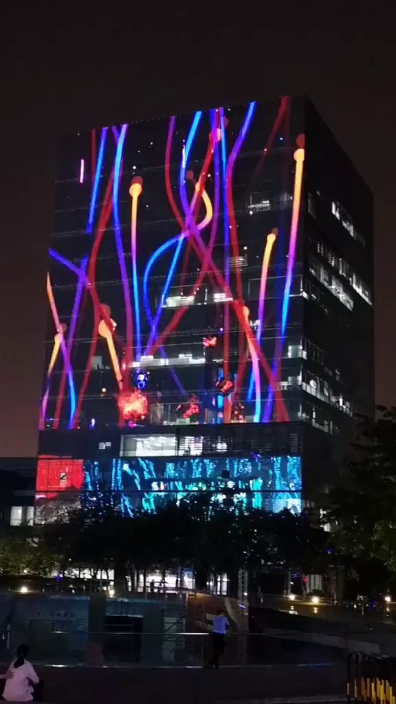 深圳夜景照明施工,智显灯光秀
