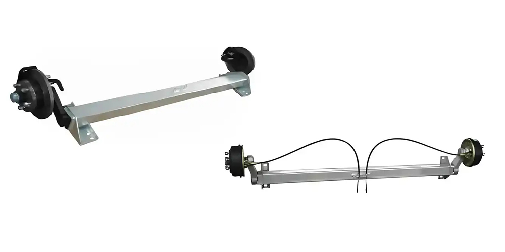 Trailer torsion axle without brakeBETTEN