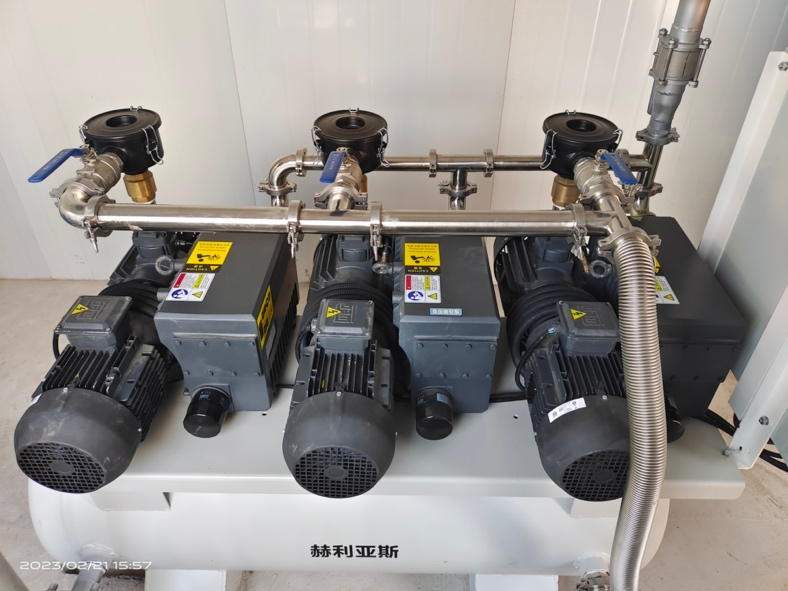 赫利亞斯醫(yī)用真空機(jī)組穩(wěn)定運(yùn)用于上海某肺科醫(yī)院