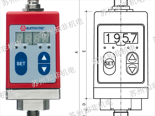 苏州SOR索尔数字压力开关厂家,数字压力开关
