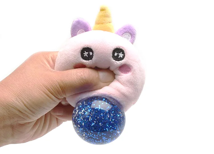 Unicorn squeeze jelly plush toy