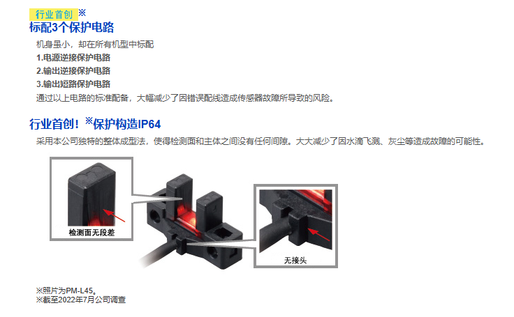 重慶防護構造佳放大器內置U型微型光電傳感器,放大器內置U型微型光電傳感器