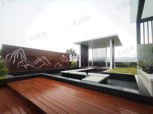 浙江现代别墅花园设计 服务为先 杭州一禾园林景观工程供应