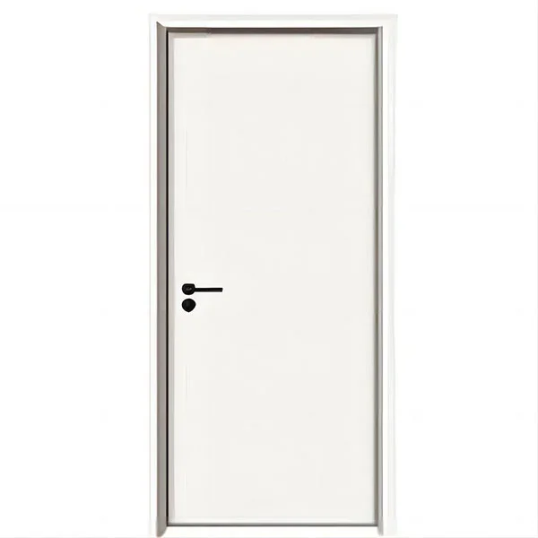 Features Of White PVC Film Wooden Room Door For Sale