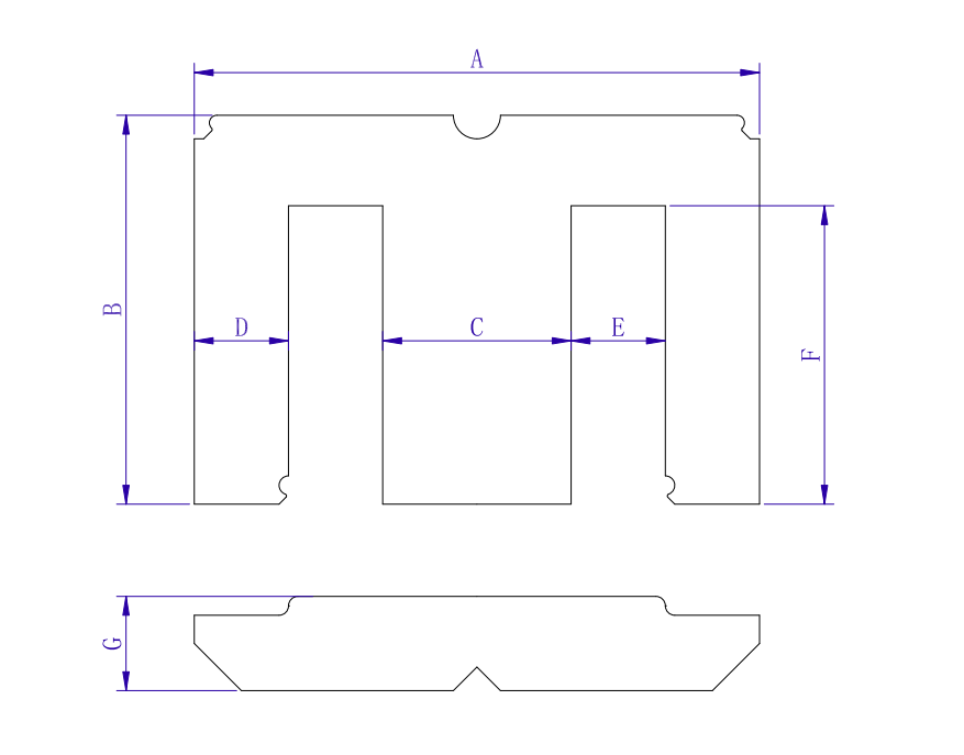 ballast core structure diagram