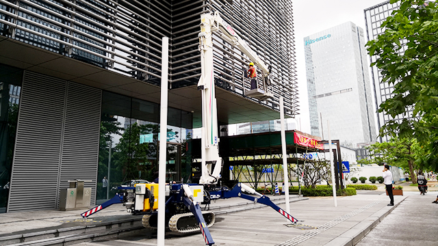 深圳登高蜘蛛车工作原理,蜘蛛车