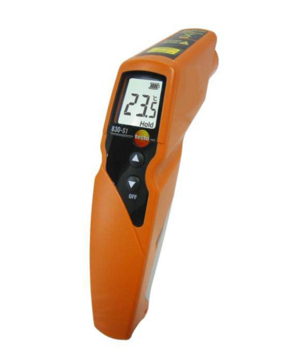 testo 830-S1 - 紅外測(cè)溫儀，帶單點(diǎn)激光瞄準(zhǔn)器，帶限值設(shè)置及報(bào)警功能