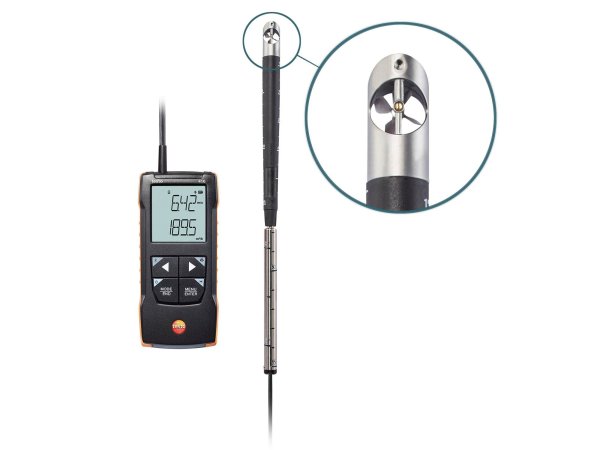 testo?416 - 16mm數(shù)字葉輪風(fēng)速計(jì)，可連接APP