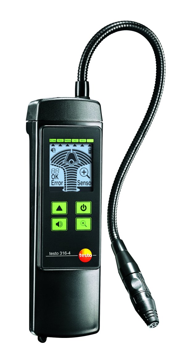 testo 316-4 冷媒檢漏儀套裝 - 包括制冷劑（CFC，HFC，HCFC和H2）傳感器