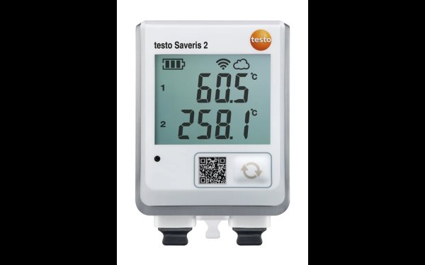 testo Saveris 2-T3 WiFi 溫度記錄儀 - 兩個外置溫度探頭插口