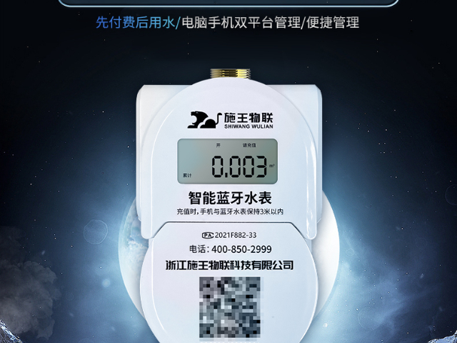 苏州4G智能水表厂 浙江施王物联科技供应