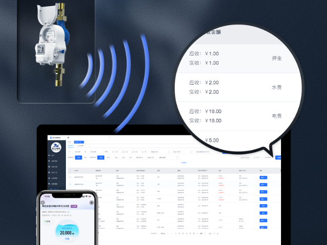 贵州无线智能水表收费系统 浙江施王物联科技供应