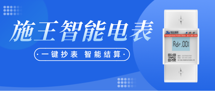 施王智能電表丨小電表，大智慧