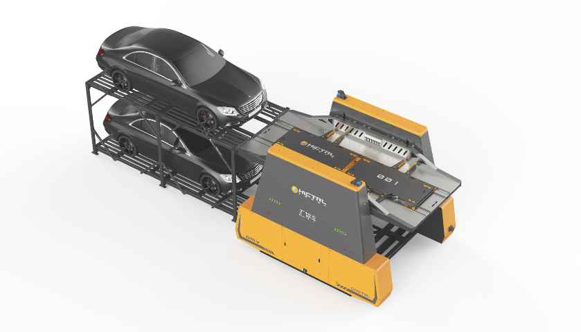 小型停車(chē)機(jī)器人一體化,停車(chē)機(jī)器人