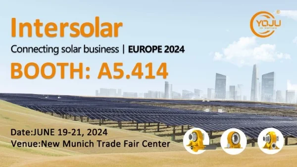 YOJU will be exhibiting at Munich Intersolar Europe!