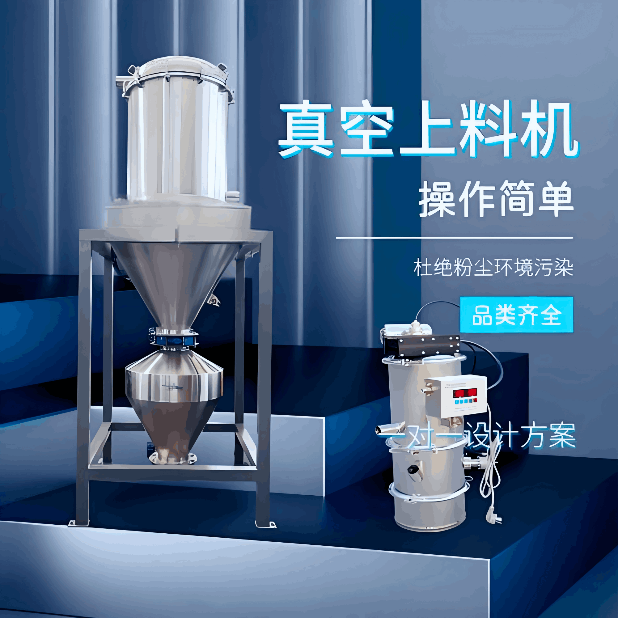 真空上料机源头工厂|整套真空上料机多少钱|化工原料真空上料机哪里有